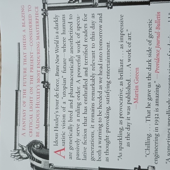 "brave new world" book - Picture 3 of 4
